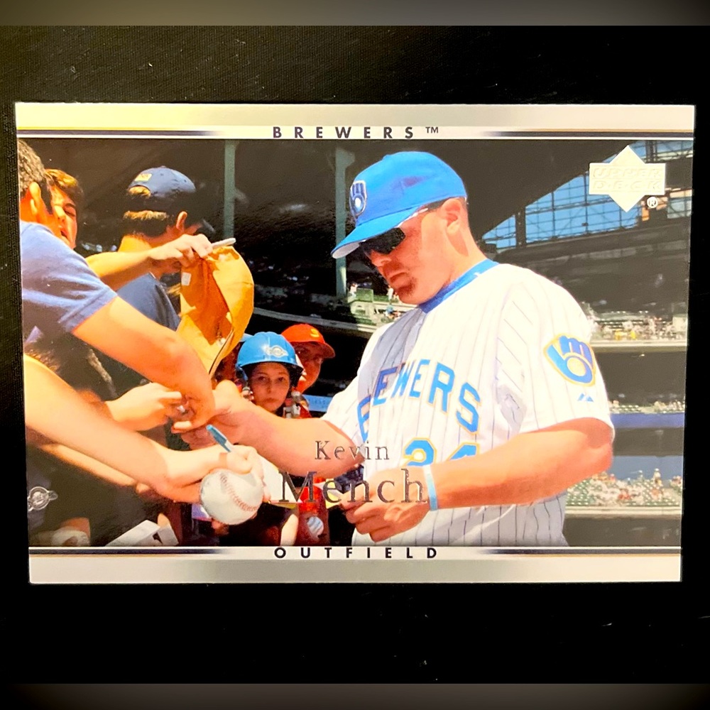 KEVIN MENCH 2007 UDC BREWERS UPPER DECK SERIES 2 #799 MLB BASEBALL TRADING CARD